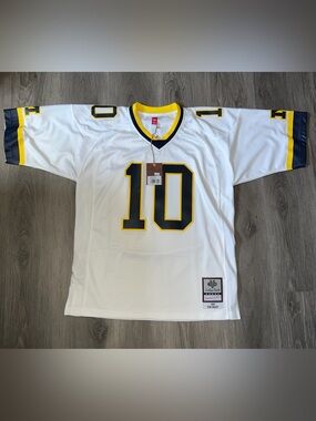 Tom Brady Michigan Wolverines Mitchell & Ness 1999 Legacy Jersey - White